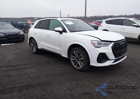 2024 Audi Q3 Premium Plus 45 Tfsi S Line Quattro Tiptronic from USA, damaged, VIN WA1EECF32R1138828